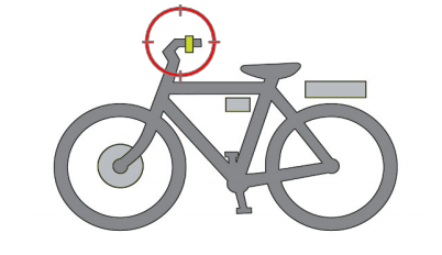 installation velo electrique moteur velo roue